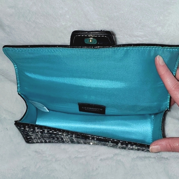 Liz Claiborne Accessories Tweed Mini Shoulder Bag - Picture 7 of 12